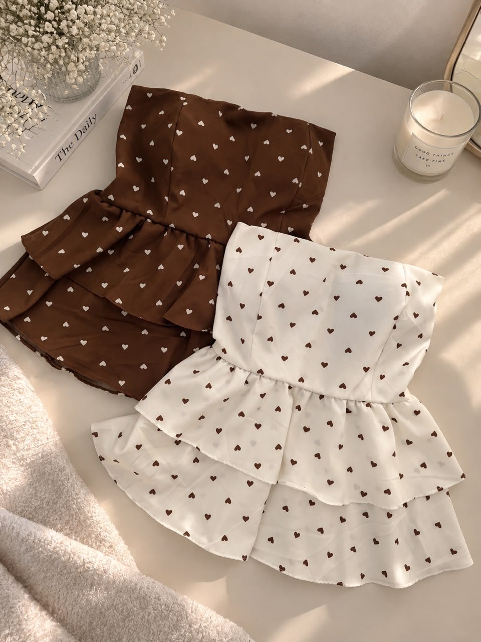 BLUSAS FRUNCE CORAZONES
