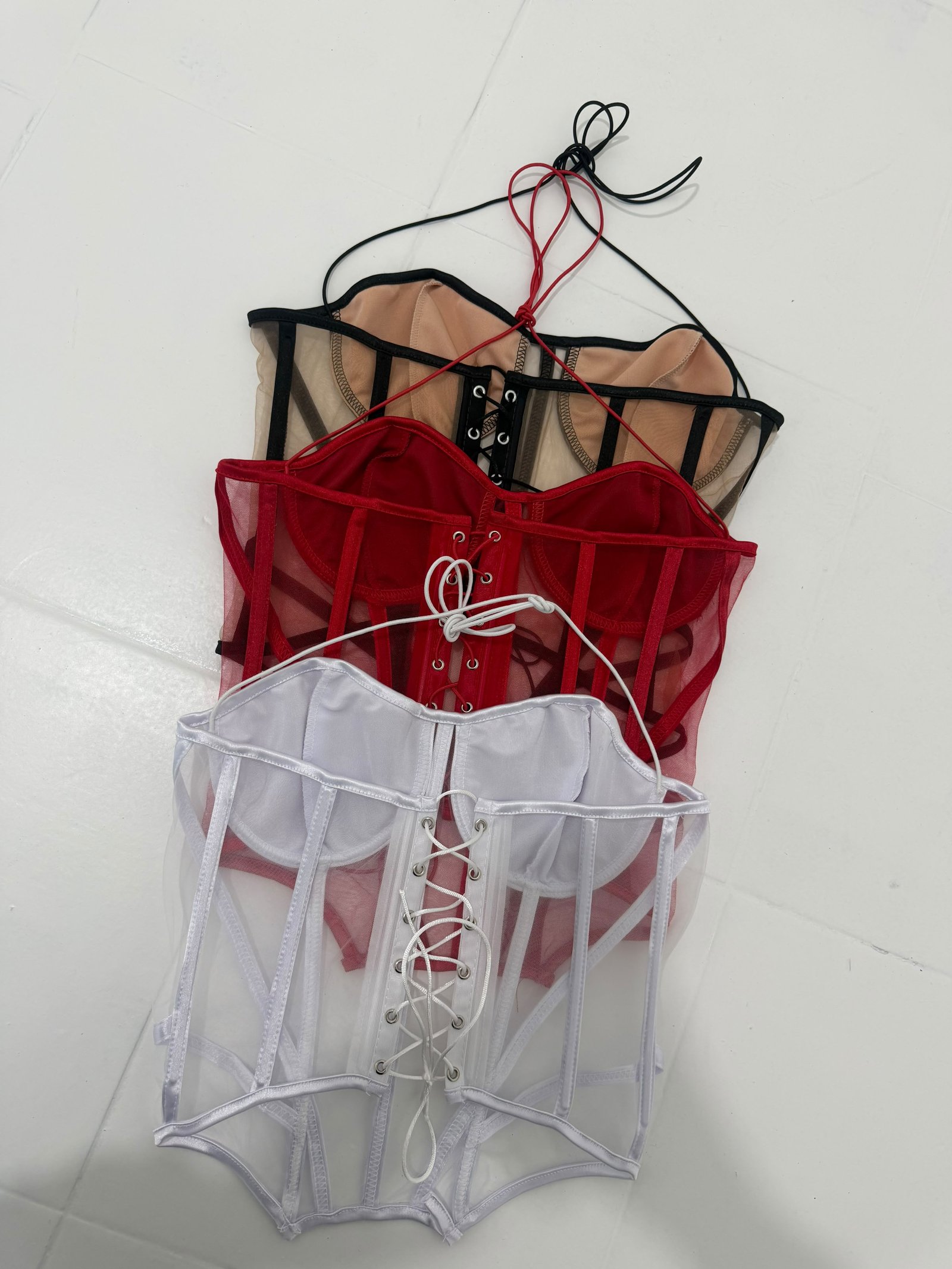 CORSET TUL