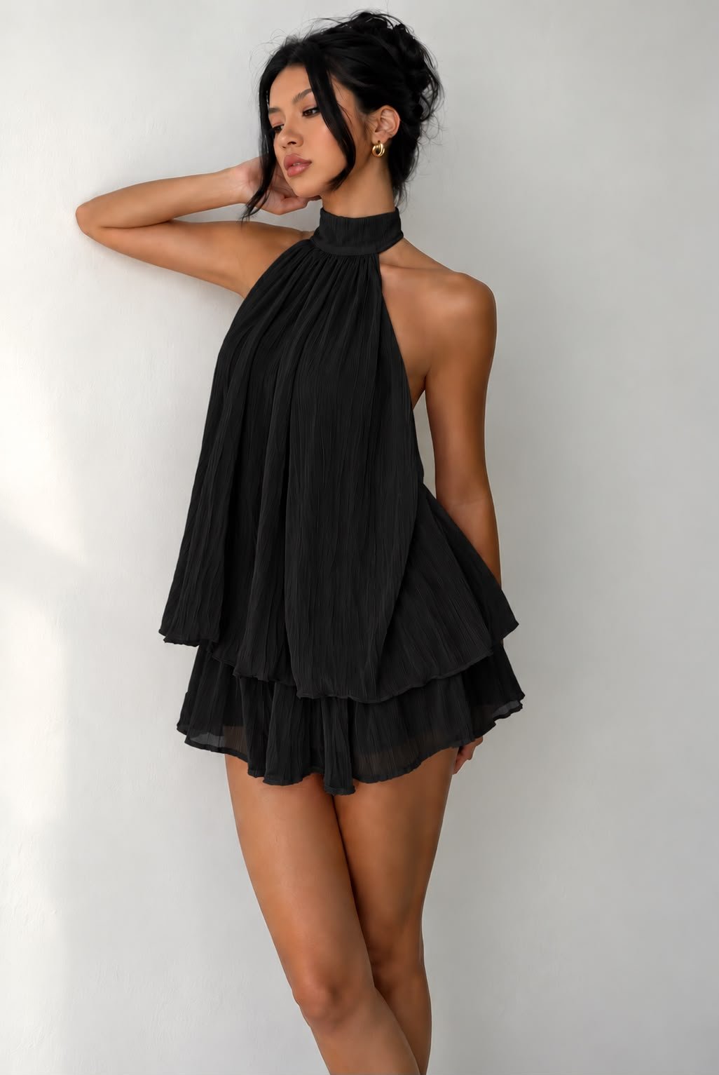 VESTIDO IMPORTADO TABLEADO