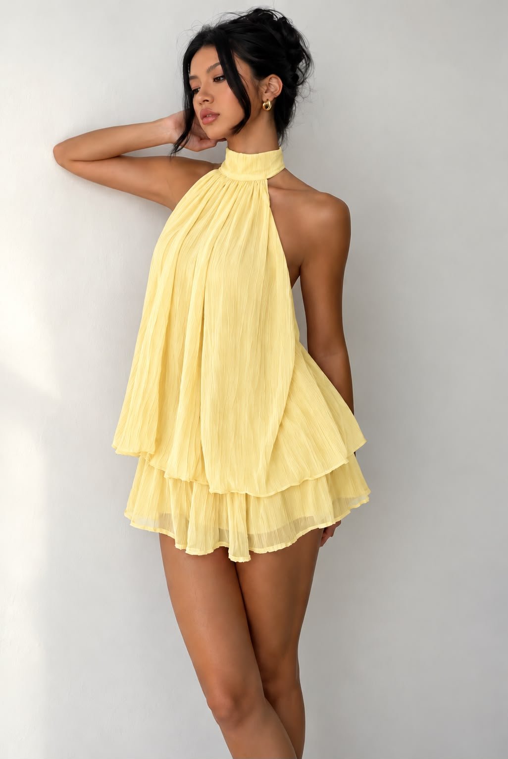 VESTIDO IMPORTADO TABLEADO